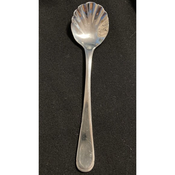 JA HENCKELS Jessica Stainless Glossy Sugar Shell Spoon Discontinued 6” - Picture 1 of 8